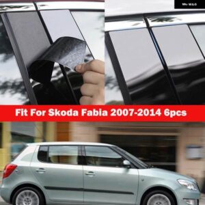 窓柱ポストドアトリムカバー ステッカー デカール シュコダファビア 39417-2014 外装