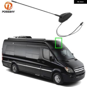 ルーフ AM FM アンテナ ラジオ 信号アンテナ メルセデススプリンター W906 VW クラフター 2E 2F 2006-2017 外装部品