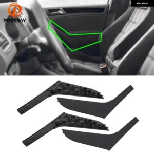 4個 車内 ドアプル ハンドルトリムカバー インナーキャップ VW ゴルフ 6 MK6 2009-14 5K4868040A