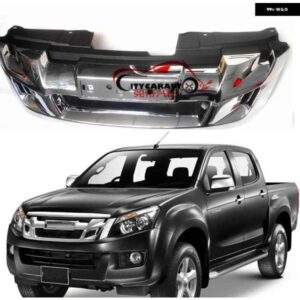 カー自動フロントグリル レーシング グリル カバー いすゞ D-MAX DMAX 車 2012-15