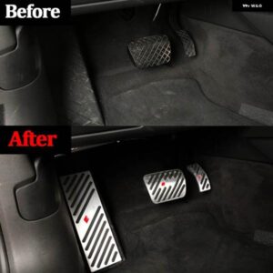 ペダル ブレーキ フットレスト ペダル カバー A4 A5 A6 A7 A8 Q5 Q7 フット燃料 ブレーキ クラッチカバー フットレスト ペダル 自動車