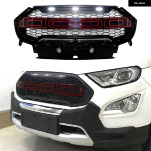 ECOSPORT フロントグリル ECOSPORT 2017 2018 2019 フロント レーシング グリル アッパーバンパー グリル 自動グリル カバー グリル