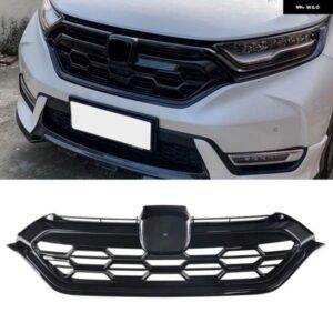 CRV レーシング グリル CRV 2018 2019 2020 フロントバンパー グリル メッシュカバー フロントグリル トリムバンパー グリル