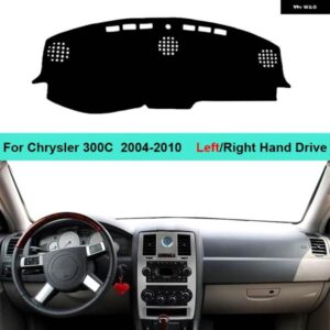 ダッシュボード カバー パッド クライスラー 300C 2004 - 2010 LHD RHD ダッシュボード 自動太陽 DASHMAT サンシェード 2009 2008