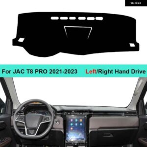 ダッシュボード カバー JAC T8 プロ 2021-23 自動サンシェード 抗 UV 抗太陽ラグパッド クッション