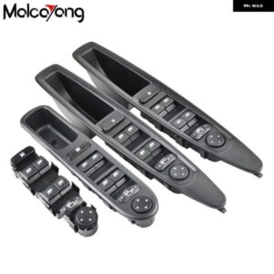 シトロエン C4 2004-11 左ハンドル用マスターパワーウィンドウ スイッチ 制御バックミラー ボタン 6554.HA 6554HA 9651464577