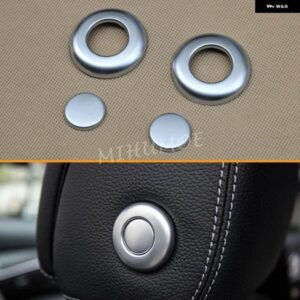 クロームフロントシート ヘッドレストスイッチ カバー トリム メルセデス GLC GLE GLS GL C E M クラス X253 W205 W166