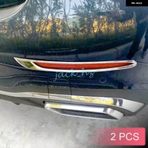 メルセデス C クラス C200 C220D C300 C43 AMG セダン W206 2022 2023 クロームリアバンパー リフレクター 周囲 フォグライト カバー