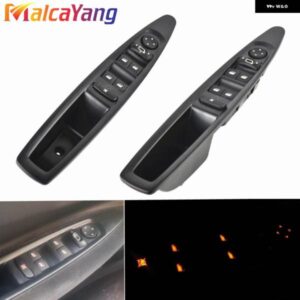 シトロエン C4 2004 2005 2006-2010 フロント左パワーウィンドウ スイッチ 電動ウィンドウ リフターボタン カー 9651464577