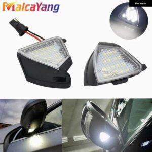 2X CANBUS LED アンダーサイドミラー パドル ライトモジュール VW ゴルフ 5 GTI MK5 MKV パサート B6 CC EOS ゴルフ 5 6 バリアント シャラン MK2 7N