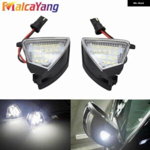 VW ゴルフ 5 MK5 MKV パサート B6 ジェッタ EOS GOLF6 バリアント 2個 LED アンダーサイドミラー フロアライトパドル ランプウェルカムライト