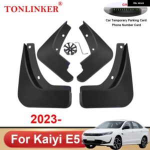 マッドガード KAIYI E5 セダン 2023 1.5CVT 高級 マッドガード スプラッシュガード フェンダーマッドフラップ 4個 カーグッズ