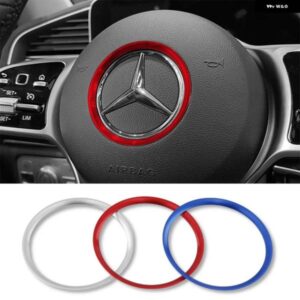メルセデス AB クラス W177 V177 W247 CLA C118 X118 GLA H247 GLB X247 2019-22 ステアリング ホイールトリムリング ステッカー