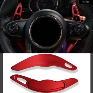 ミニ MK3 F54 F55 F56 F57 F60 クーパー S ONE JCW クラブマンステアリング ホイールシフトパドル DSG エクステンダー ステッカー カー
