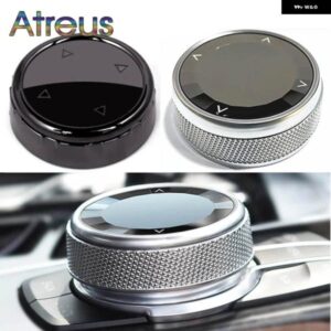 クリスタル/セラミックスマルチメディア ノブ カバー マルチメディア ボタン ノブ カバー ミニクーパー F55 F56 F54 F57 F60 クーペ S