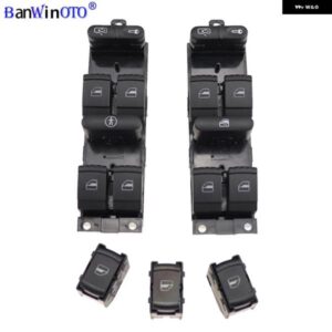 ウィンドウ パネルマスターコントロールスイッチ VW ゴルフ MK4 ジェッタ ボラ パサート B5 セアトレオントレドスーパーブ 36617 1J49598