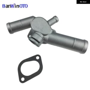 合金サーモスタット ハウジング 冷却剤ホース フランジ ラジエーター VW ゴルフ ジェッタ 2.0 L4 99-06 06A 121 133D 06A121133D 06A12