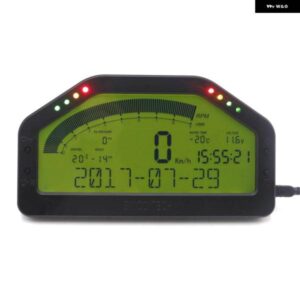 12V DPU ラリーゲージ デジタル ディスプレイ LCD レース ダッシュ ダッシュボード センサー BLUETOOTH 接続 9000 RPM DO904