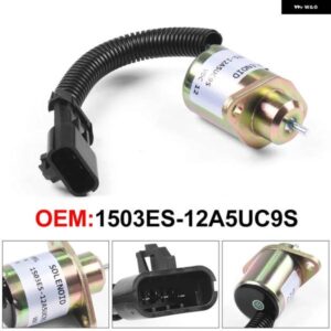 1503ES-12A5UC9S ストップ ソレノイド バルブ 12V クボタ V1505 R90 R-25-15230-01 251523001