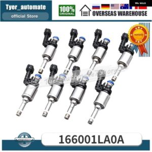 8個 燃料インジェクター 166001LA0A 16600-1LA0A 2011-2013 インフィニティ M56 5.6L 2011-2013 インフィニティ QX56 5.6L