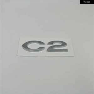 C2 リアトランクエンブレムテールゲート バッジ ステッカー ロゴ