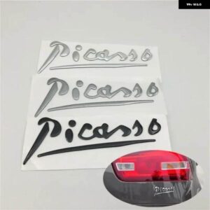 C3 C4 クサラピカソエンブレムリアブーツ 文字サイドドアフェンダーロゴ銘板 96383842XC 2013-2019