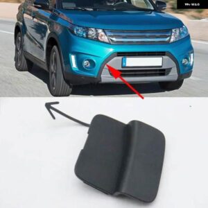 スズキ VITARA 2015-18 フロントバンパー 牽引フックカバー トレーラー牽引アイキャップ蓋ベースカラー