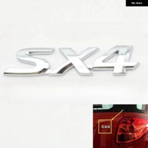 SX4 エンブレムリアトランクスクリプトバッジ デカール ロゴシンボル