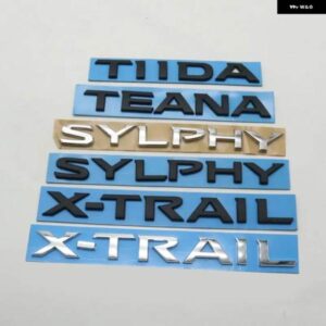 エクストレイル XTRAIL ティーダ TENNA シルフィエンブレムリアブーツ バッジトランクロゴ ステッカー