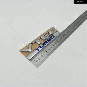 ジャズ シビック VTEC TURBO リアトランクロゴエンブレムハッチバック用