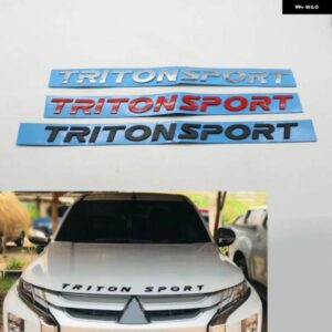 トリトンスポーツ TRITONSPORT フロントフードエンブレムロゴスクリプトバッジ文字 ステッカー デカール 銘板