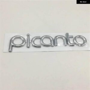 PICANTO MORNING GTLINE リアトランク テールゲート エンブレム ロゴ ステッカー