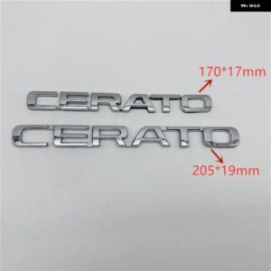 SPECTRA CERATO エンブレムリアトランクリッドロゴ文字オート デカール