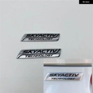 2 3 5 6 CX-3 CX3 CX-5 CX5 CX-7 CX7 MX-5 SKYACTIV テクノロジートランクリフトゲート エンブレムバッジシンボルサイン