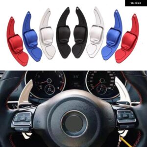 ステアリング ホイールパドル 拡張 DSG ダイレクトシフトギアパドル 延長 VW ティグアン ゴルフ 6 MK5 MK6 ジェッタ GTI R20 R36 ブルーレッド