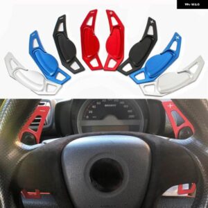スマートフォーツー 451 2009-2017 FOURAUTO 453 2015-2017 ステアリング ホイール DSG シフトパドル 拡張シフター アルミ ステッカー 2個