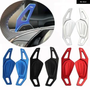 車ステアリング ホイールパドル 拡張シフターシフトギアパドル 延長シュコダ RS VRS MK4 A8 オクタヴィアスポーツラインスカウト 20-22