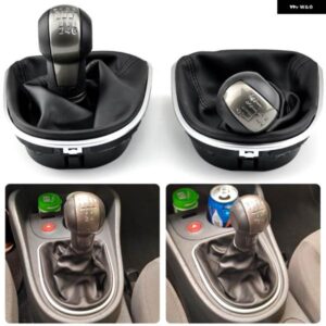 5/6 速 MT ギアシフトノブ ギアシフトヘッドボールシフター + ゲート ルブーツ カバー + フレームベースシート ALTEA LEON II 2 TOLEDO III 3