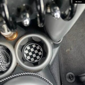 カー ステッカー 水カップホルダー パッド マットミニカントリーマンクラブマン用ミニクーパー R56 R50 R53 R55 R60 F55 F56 F54 F60