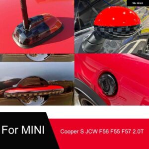ジョンクーパーワークススタイルカー用品 ステッカー シェル 装飾 カバー ミニクーパー S JCW F55 F56 F57 F54 F60 自動車
