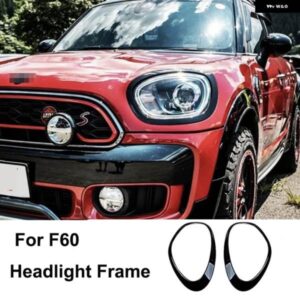 ヘッドライト ヘッドテールリアランプリムライトトリムリングカバー ミニクーパー ONE JCW F60 F54 自動スタイリング