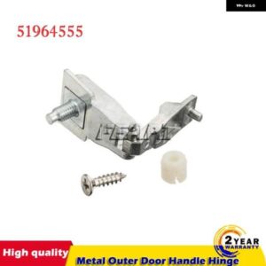 クロームメタルアウター ドアハンドル ヒンジ リペア 運転席助手席側交換 リペア キット フィアット 500 車 OS/NS 51964555