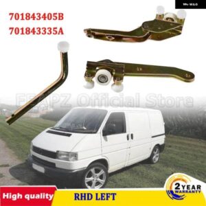RHD 左スライドドアアンダーミドルトップローラーセット 701843405B 701843436 VW T4 トランスポーターバン 1990-2003 701843335A