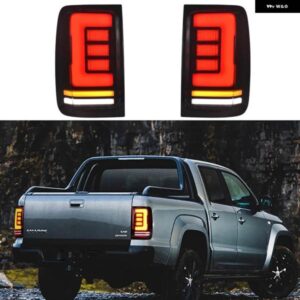 自動 テールライト LED リア テールライト ウィンカー ライト ブレーキ パーキングランプ ドライビング ランプ 2008-2022 VW アマロック V6