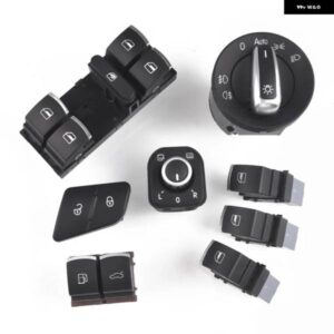 8ピース 窓 ヘッドライト 自動ミラー テールゲート 燃料ドアスイッチ VW パサート B6 ティグアン 3C0962125B 5ND959565A 5ND941431B