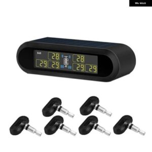 T650 ソーラーバス RV トラック TPMS ワイヤレスタイヤエア圧 システム 6 つのアウターインナーセンサー 付き 最大 116 PSI