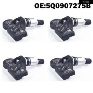 4個 タイヤエア圧 モニターセンサー TPMS 5Q0907275B VW ゴルフ 7 MK7 2013-16