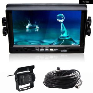 LED リバースカメラ 7インチ TFT 液晶モニター トラック バスパーキング支援モニター S DC 9V-35V 車モニター