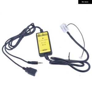 CD アダプタ MP3 オーディオインターフェイス AUX USB SD 12P 接続 CD チェンジャーシュコダ極上オクタヴィアシート アルテアレオントレド