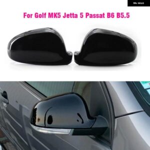 VW ゴルフ MK5 GTI ジェッタ 5 カーボン パサート B6 B5.5 サイドウイングミラー カバー キャップシャラン ゴルフ プラス EOS
